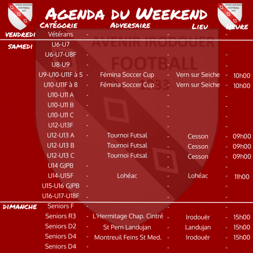 191222 agenda weekend