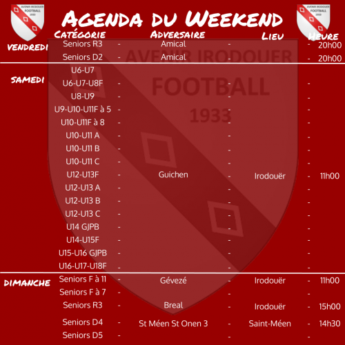20200216 agenda weekend