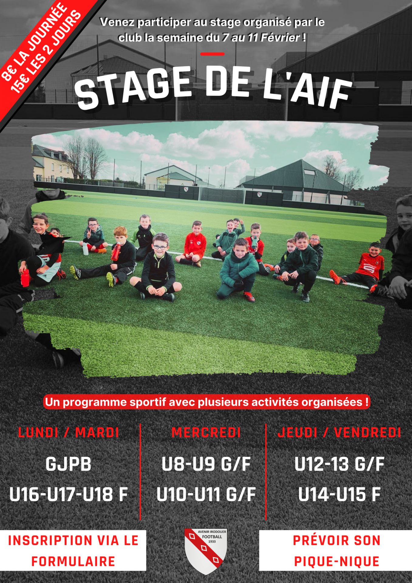 Stage aif du 7 au 11 fevrier 2