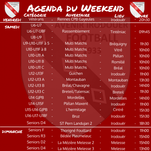 191201 agenda weekend