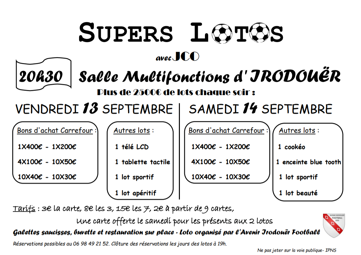 Affiche loto 19