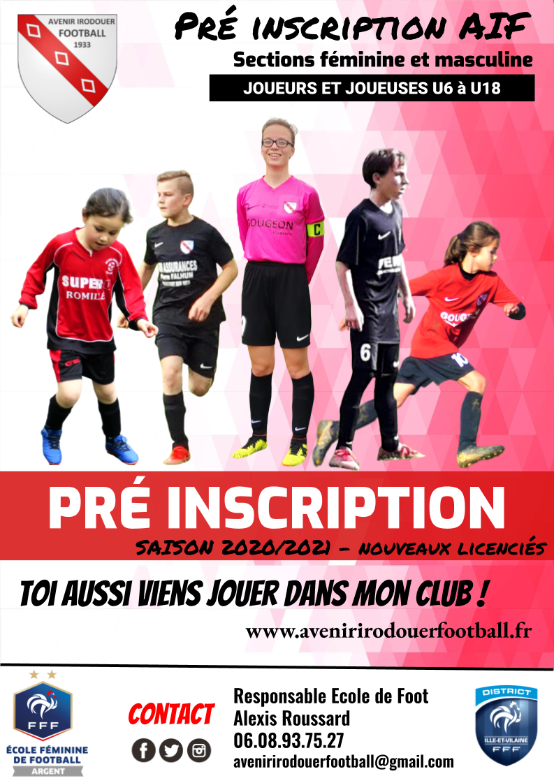 Affiche pre inscription 2020 2 