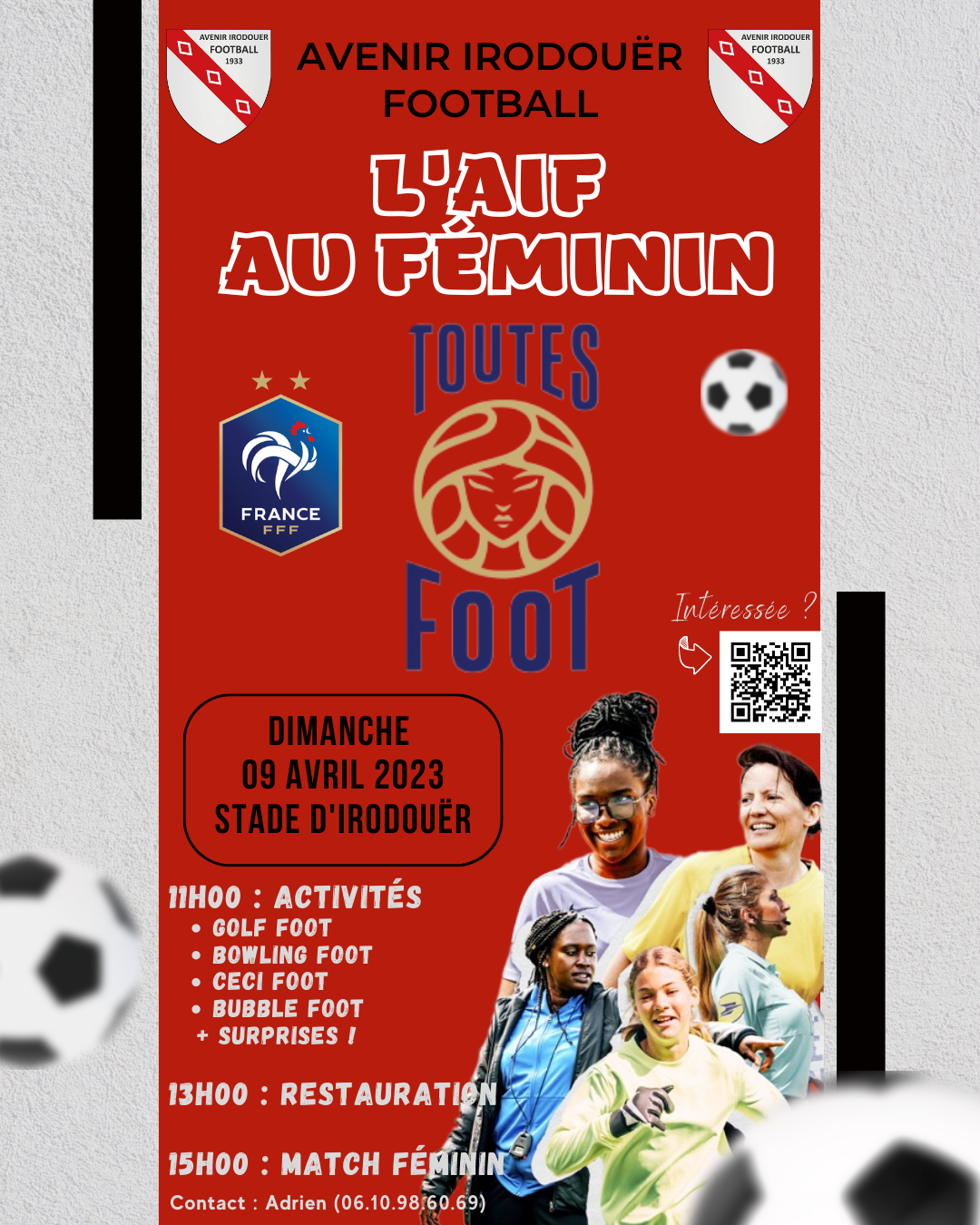 Affiche toutes foot publication instagram portrait 