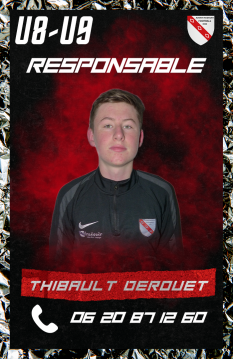 Etiquette thibault derouet