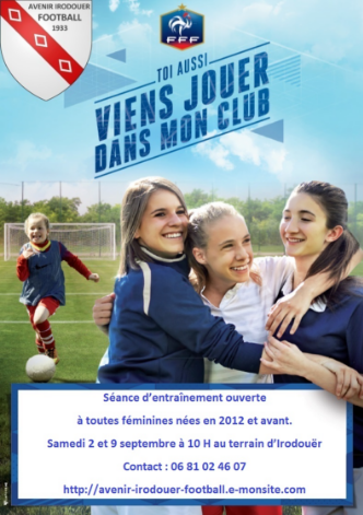 Logo rentree foot feminin