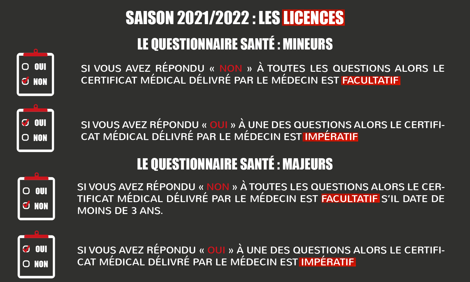 Questionnaire sante 3x 1