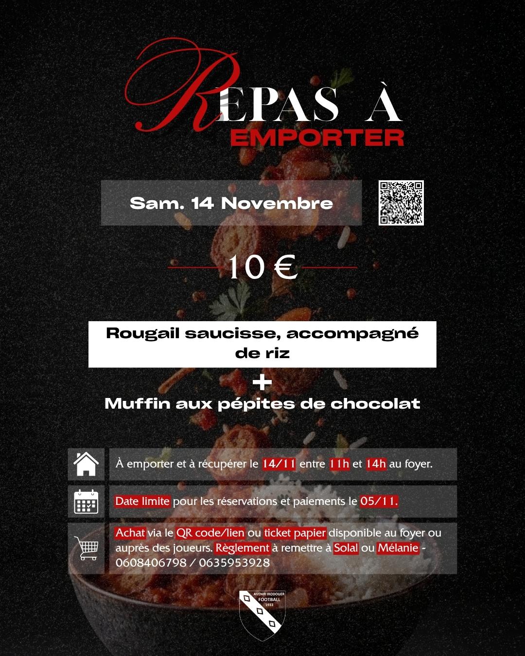 Repas a emporter